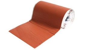 Loodvervanger zelfklevend rood 320 mm (5 meter)