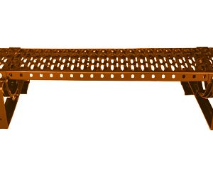 Looprooster set 400x250 mm rood (RAL 8004)