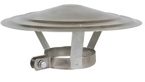 Gegalvaniseerde regenkap (Chinese kap) 250