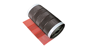 Rollomat® 40 cm rood hoekvorstband